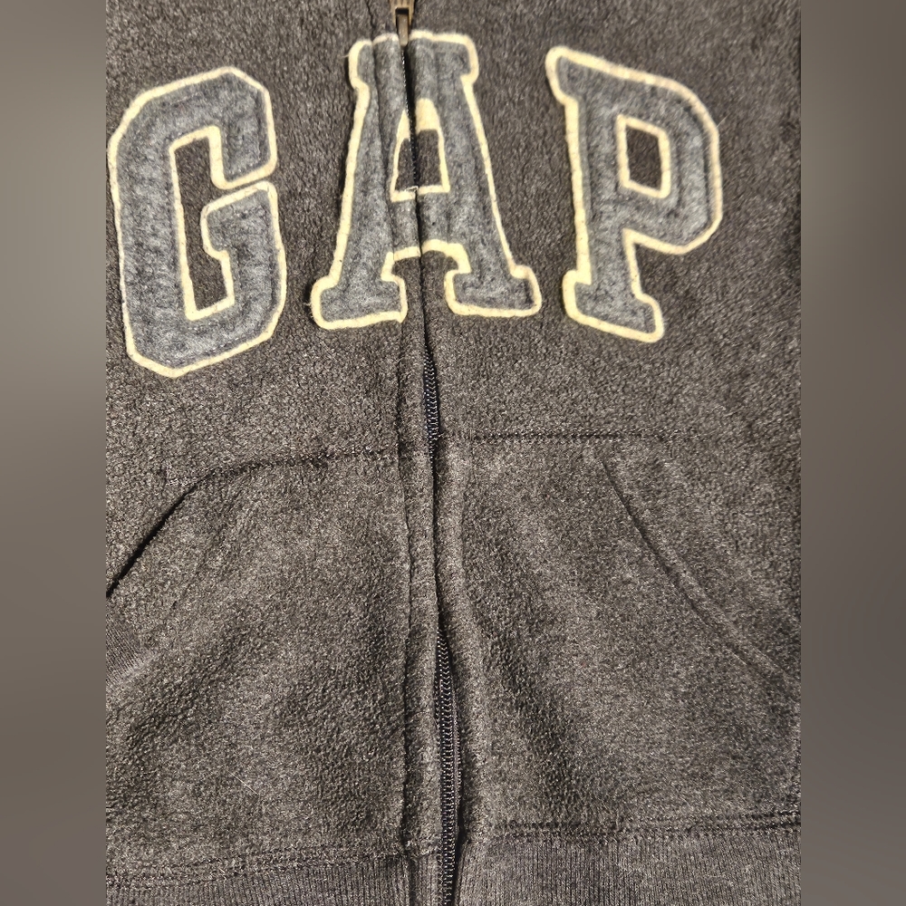 Gray GAP Zip Hoodie - Picture 7 of 7